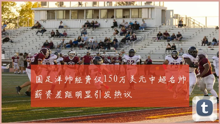 国足洋帅经费仅150万美元中超名帅薪资差距明显引发热议